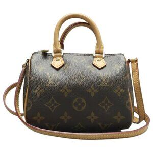 Louis Vuitton Speedy Bandouliere Nano Monogram Canvas Satchel fbcco1250-101725